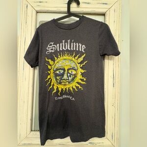 Sublime Sun Graphic Tee - Dark Gray